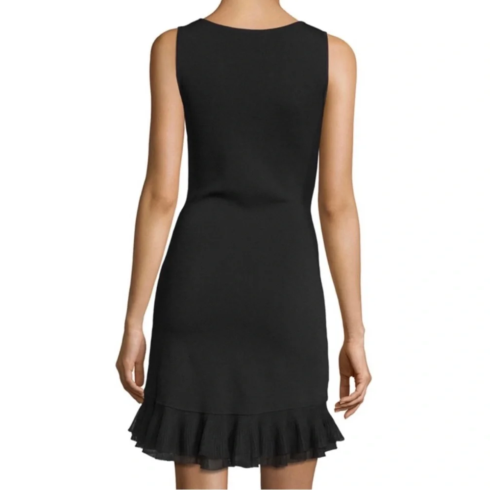 SOLD Theory Torylevina Black Ruffle Dress - Picture 2 of 9